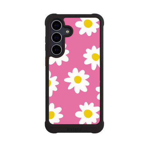 Samsung Galaxy S25 FE NIVOmax Daisy Pink Pattern