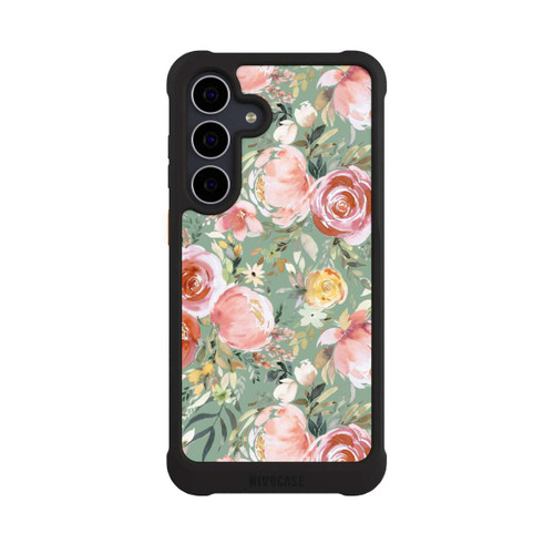Samsung Galaxy S25 FE NIVOmax Bouquet de Pivoines Pastelles