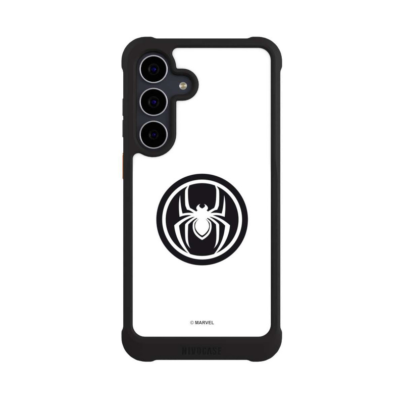 Galaxy S25 FE NIVOmax Spider-Man Logo White