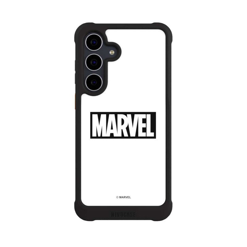 Galaxy S25 FE NIVOmax Marvel Logo White