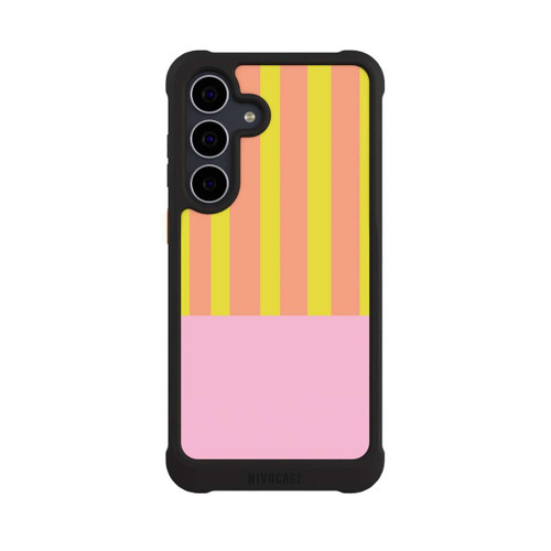 Samsung Galaxy S25 FE NIVOmax Neonfarbige Streifen