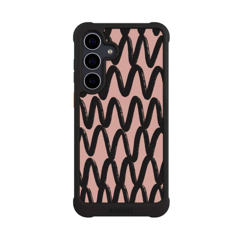 Samsung Galaxy S25 FE NIVOmax Schwarzes Zickzack