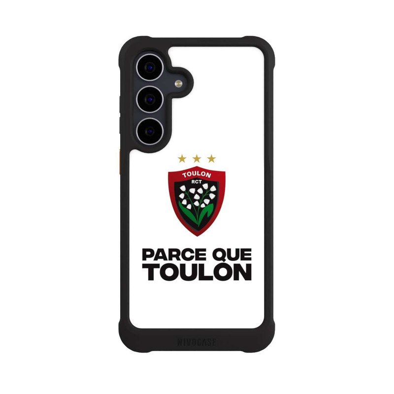 Galaxy S25 FE NIVOmax RC Toulonnais White
