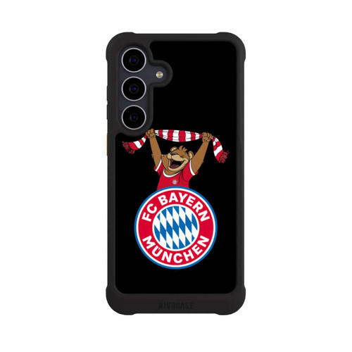 Samsung Galaxy S25 FE NIVOmax Bernie Jubel mit Schal Schwarz