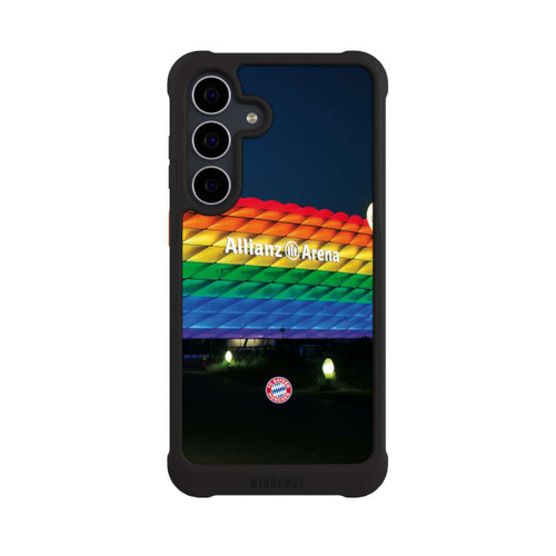 Samsung Galaxy S25 FE NIVOmax Allianz Arena Regenbogen