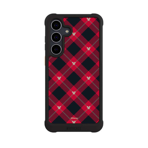 Samsung Galaxy S25 FE NIVOmax Mickey Weihnachtsmuster Rot
