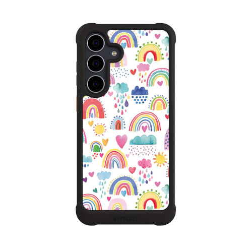 Samsung Galaxy S25 FE NIVOmax Lovely Rainbows Multi Red