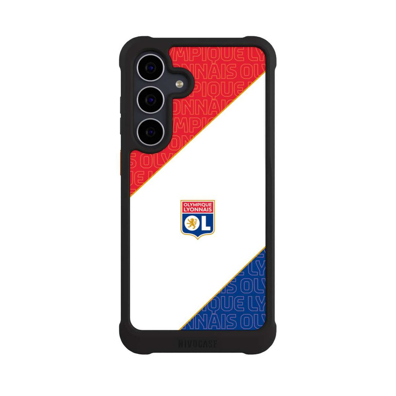 Galaxy S25 FE NIVOmax OL Logo Rot und Blau