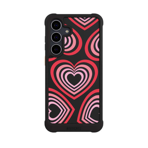 Samsung Galaxy S25 FE NIVOmax Hearts Transparent