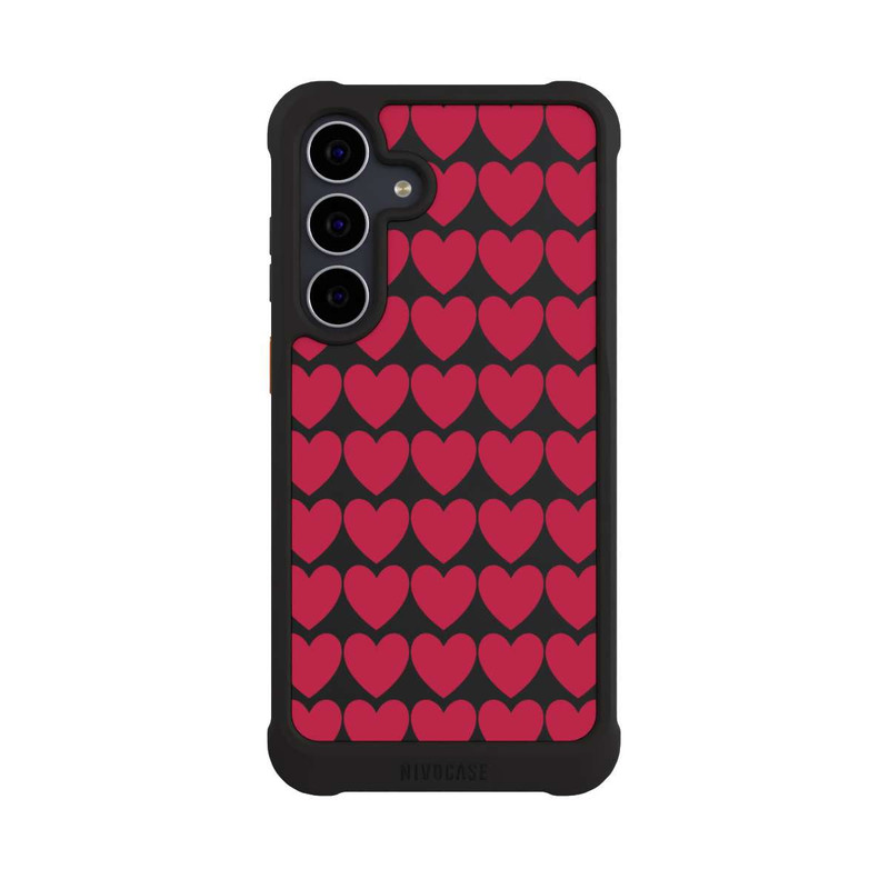 Galaxy S25 FE NIVOmax Viva Magenta Hearts