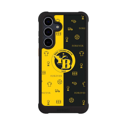 Samsung Galaxy S25 FE NIVOmax BSC YB Jaune Noir Motif