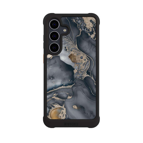 Samsung Galaxy S25 FE NIVOmax Alcohol Ink Gold Grey with AI
