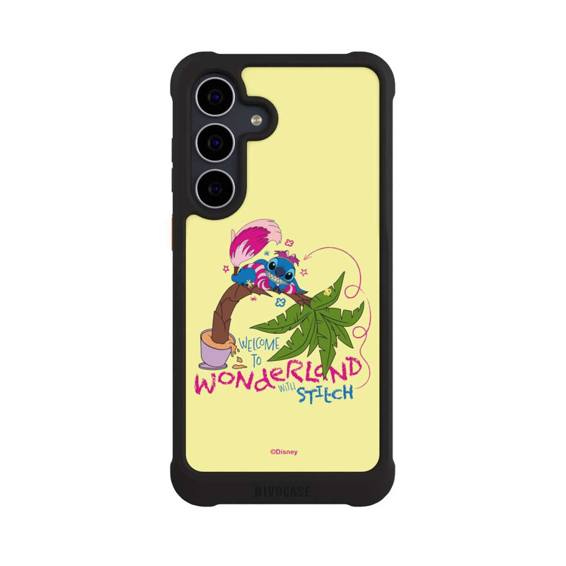 Galaxy S25 FE NIVOmax Stitch as Cheshire Cat