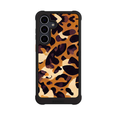 Samsung Galaxy S25 FE NIVOmax Leo Pattern hellbraun