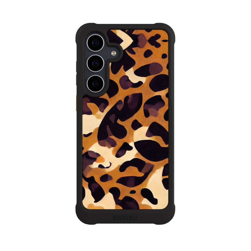 Galaxy S25 FE NIVOmax Leo Pattern light brown