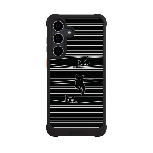 Samsung Galaxy S25 FE NIVOmax Cats Peeping