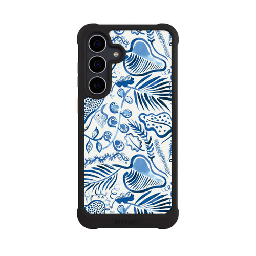 Samsung Galaxy S25 FE NIVOmax Tropical Forest Leaves Blue