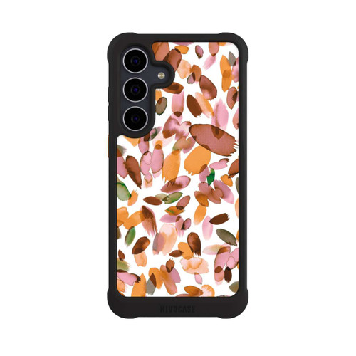 Samsung Galaxy S25 FE NIVOmax Watercolor Petal Stains Orange