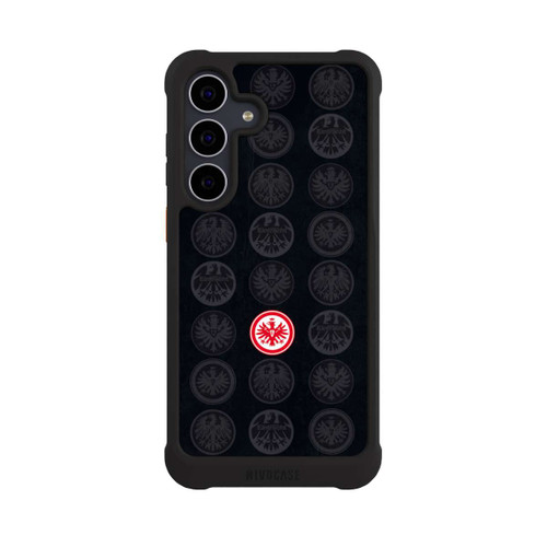 Samsung Galaxy S25 FE NIVOmax Eintracht Frankfurt Logo Pattern