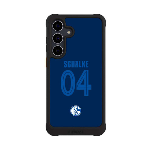 Samsung Galaxy S25 FE NIVOmax Schalke 04 Dunkelblau