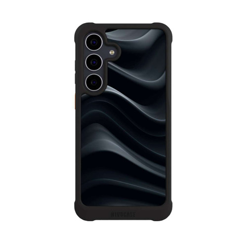 Samsung Galaxy S25 FE NIVOmax Black Waves Texture