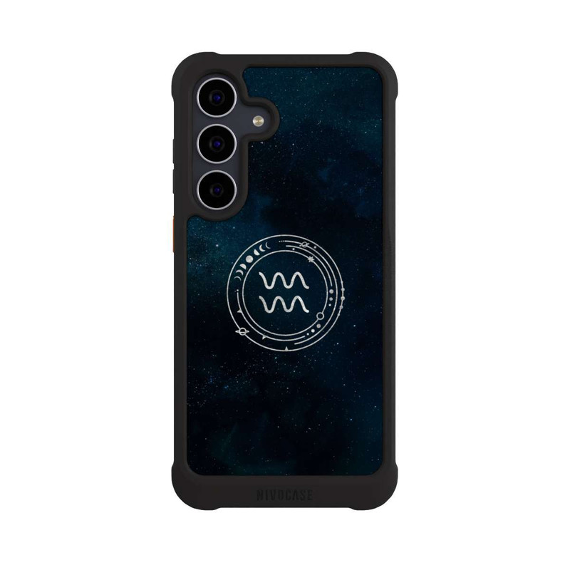 Galaxy S25 FE NIVOmax Aquarius Zodiac Sign