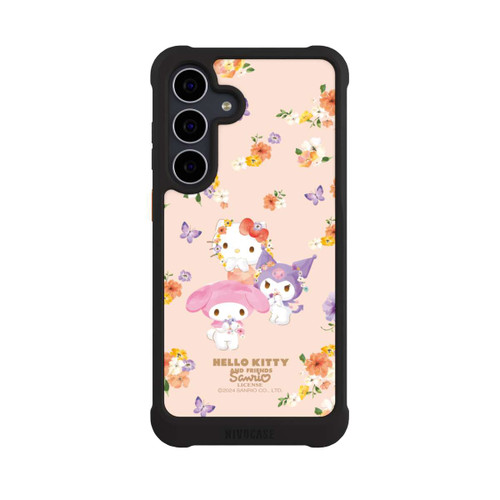 Samsung Galaxy S25 FE NIVOmax Hello Kitty Frühlingsblumen