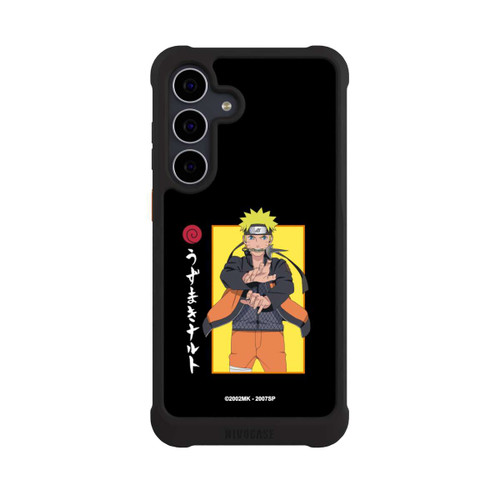 Samsung Galaxy S25 FE NIVOmax Naruto Kampfposition Schwarz