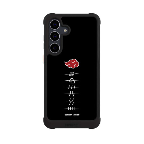 Samsung Galaxy S25 FE NIVOmax Akatsuki Member Symbols Black
