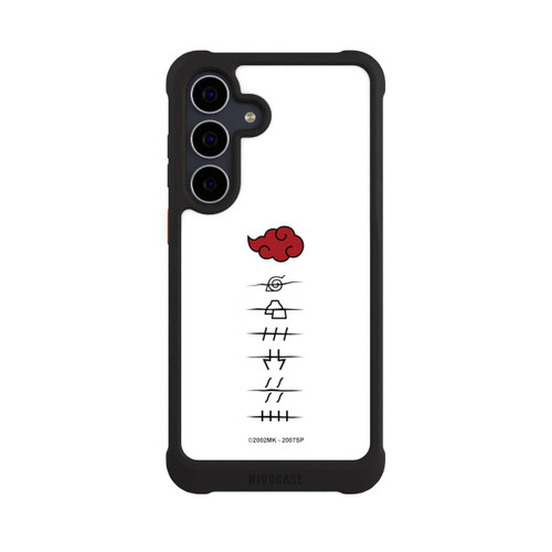 Samsung Galaxy S25 FE NIVOmax Akatsuki Mitgliedersymbole Weiß