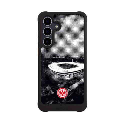 Samsung Galaxy S25 FE NIVOmax SGE Stadion Schwarz Weiß