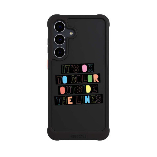Samsung Galaxy S25 FE NIVOmax Color Outside The Line Transparent