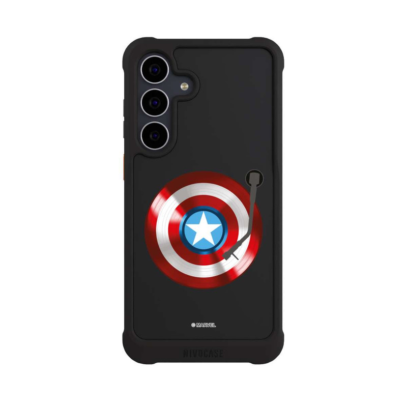 Galaxy S25 FE NIVOmax Capitan American Shield Marvel
