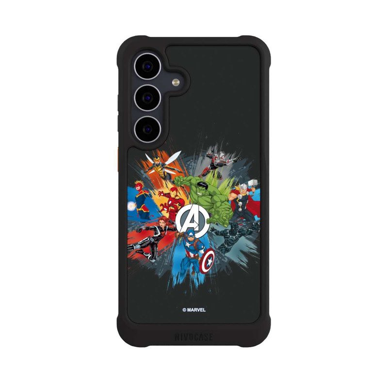 Galaxy S25 FE NIVOmax Marvel's Avengers Black