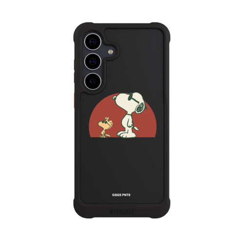 Samsung Galaxy S25 FE NIVOmax Snoopy Woodstock Far Out transparent