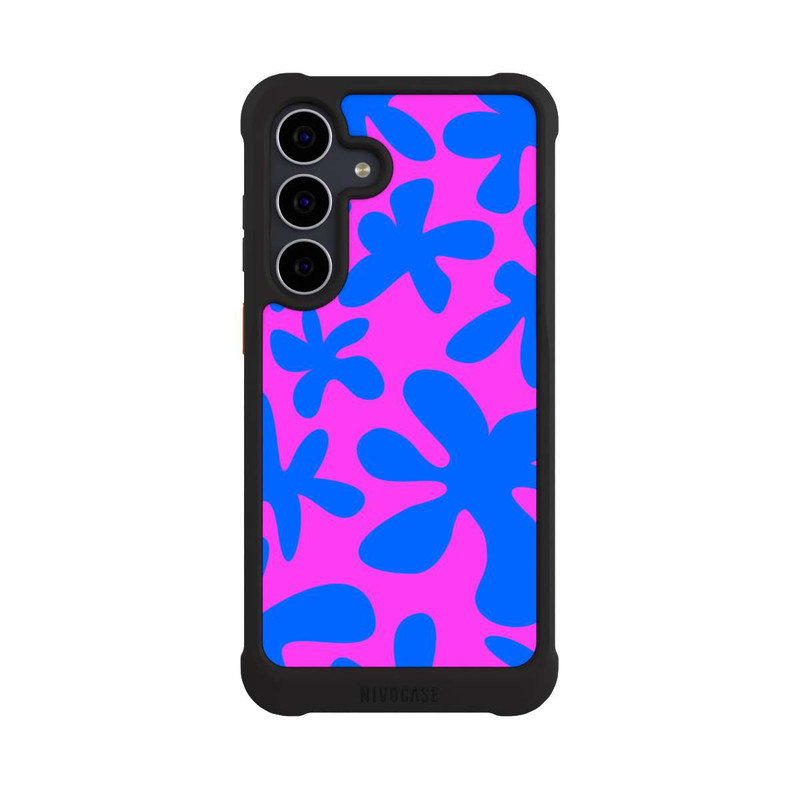 Galaxy S25 FE NIVOmax Dopamin Flowers Blue
