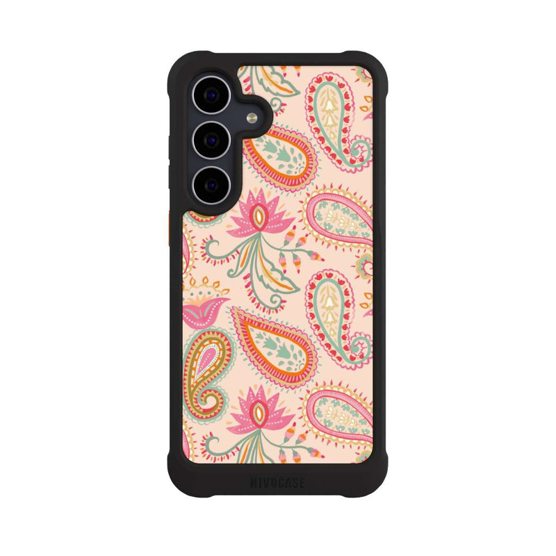 Galaxy S25 FE NIVOmax Colorful Paisley Charm