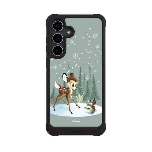 Samsung Galaxy S25 FE NIVOmax Bambi et Panpan Monde Hivernal