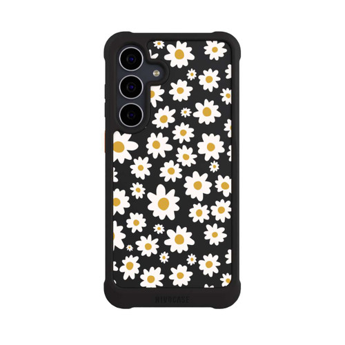 Samsung Galaxy S25 FE NIVOmax Daisy Flower Seamless Pattern Transparent