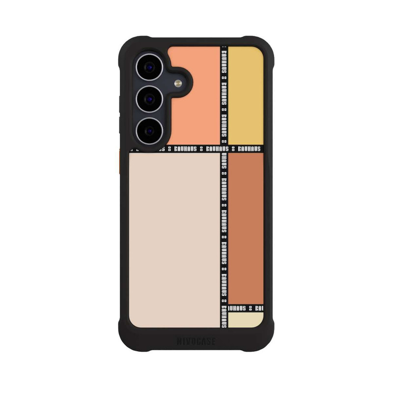 Galaxy S25 FE NIVOmax Bauhaus Squares-Pastel