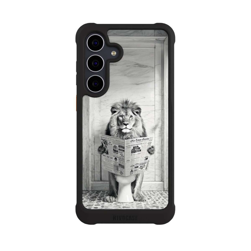 Galaxy S25 FE NIVOmax Lion Toilet