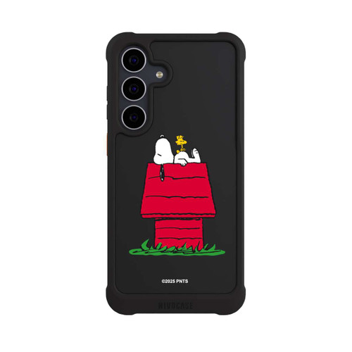 Samsung Galaxy S25 FE NIVOmax Snoopy and Woodstock Classic transparent