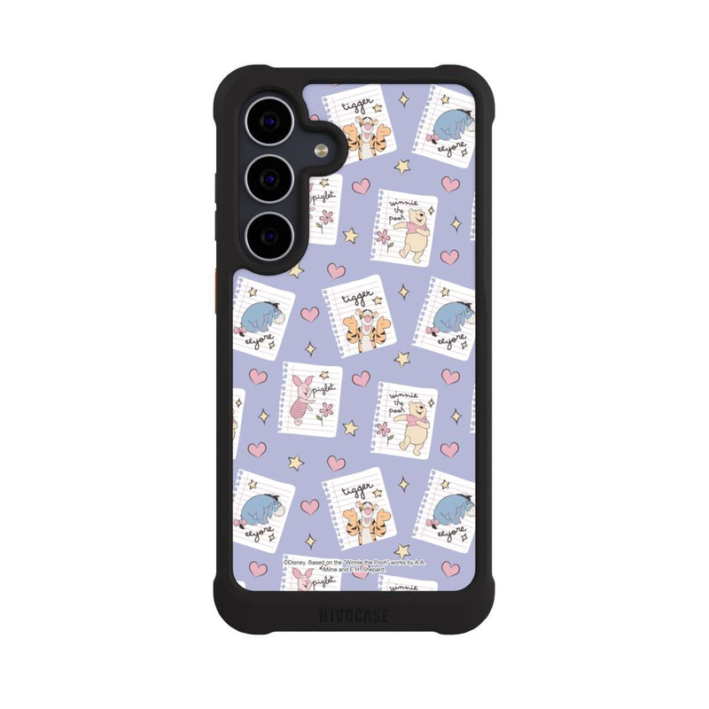 Galaxy S25 FE NIVOmax Winnie Puuh Wilde Freunde Muster