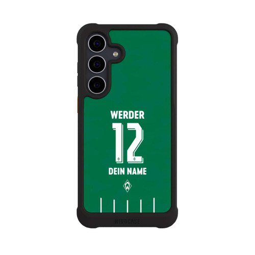 Samsung Galaxy S25 FE NIVOmax Werder Bremen Trikot Personalisierbar 25-26