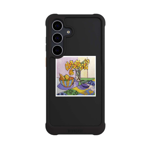 Samsung Galaxy S25 FE NIVOmax Daffodil Patchwork, 2023, by Catherine J Martzloff