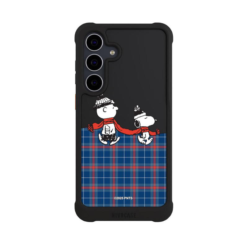 Galaxy S25 FE NIVOmax Peanuts Weihnachtspulli Transparent