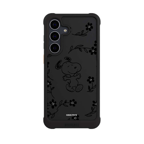 Samsung Galaxy S25 FE NIVOmax Snoopy und Flowers Transparent