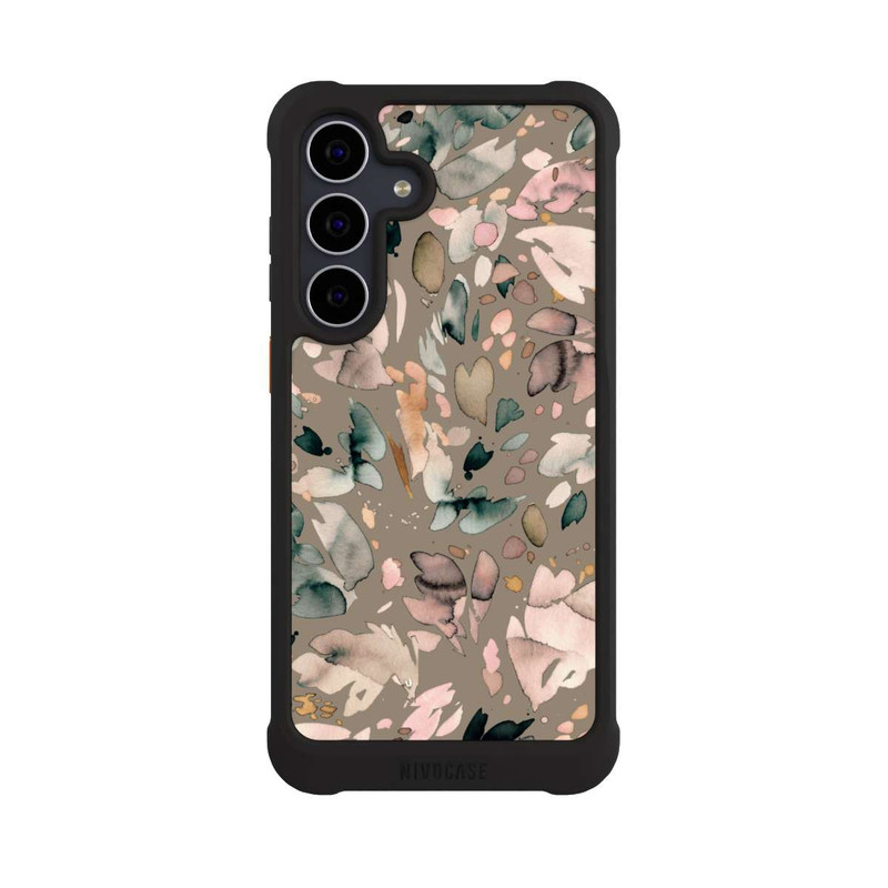 Galaxy S25 FE NIVOmax Sanftes Blatt Braun