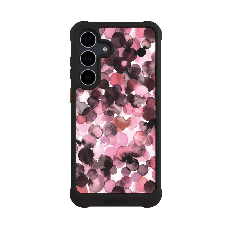 Galaxy S25 FE NIVOmax Blätterzauber Pink
