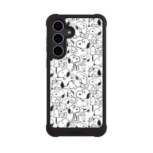 Samsung Galaxy S25 FE NIVOmax Classic Snoopy Pattern White